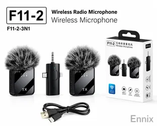 F11-2 Dual Wireless Microphone